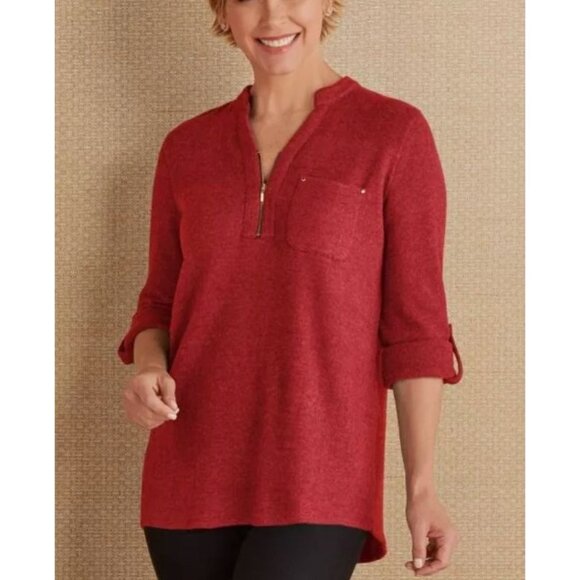 SOFT SURROUNDINGS rayleigh pullover tunic size 1X - Picture 1 of 7